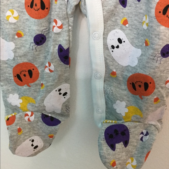 Halloween 6/9 Month Sleep Play Pajama Bib NWT - Picture 6 of 6